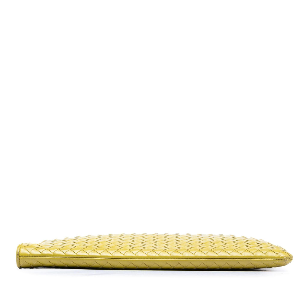 Bottega Veneta Large Nappa Intrecciato Zip Pouch