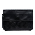 Bottega Veneta Leather Intrecciato Clutch