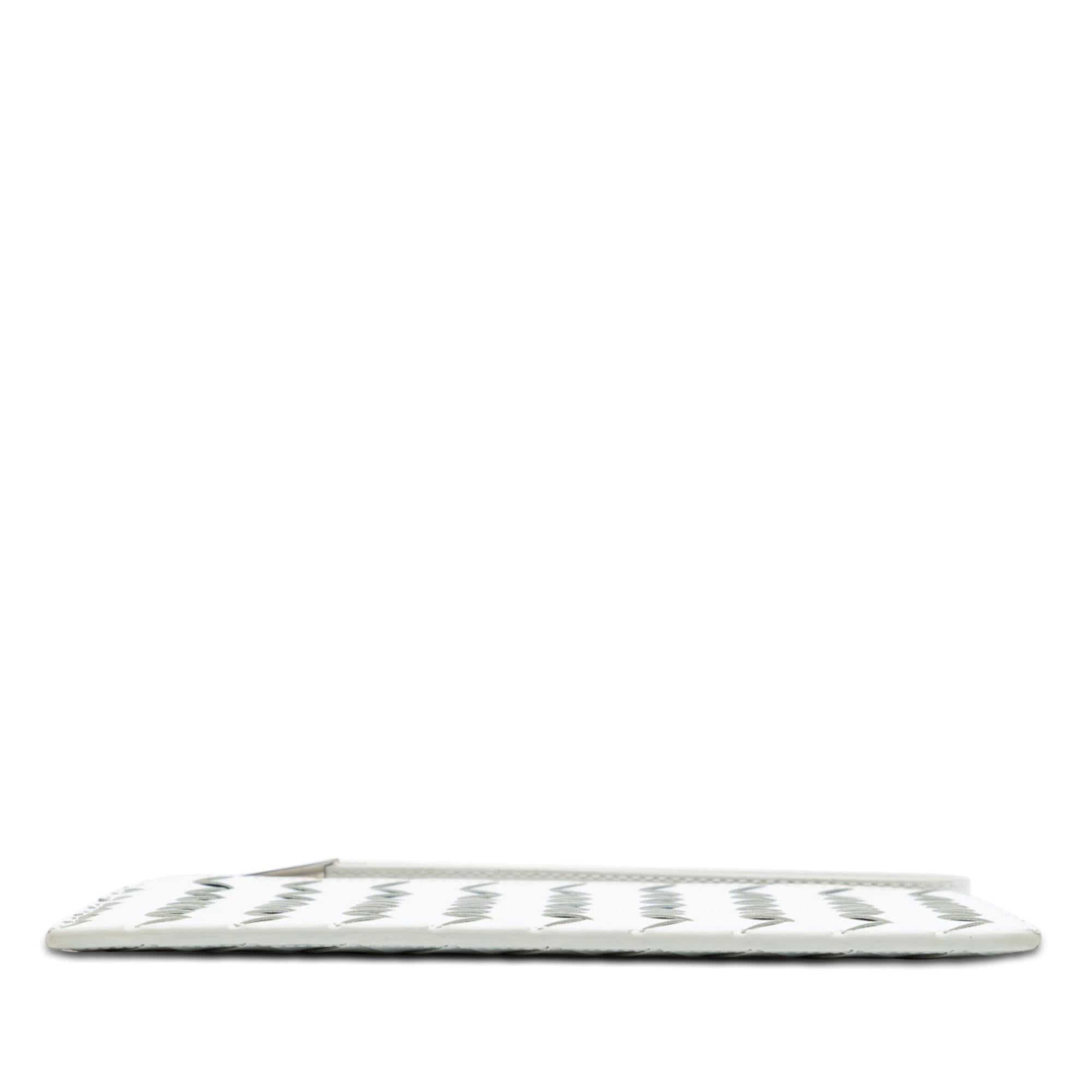 Bottega Veneta Leather Intrecciato Clutch