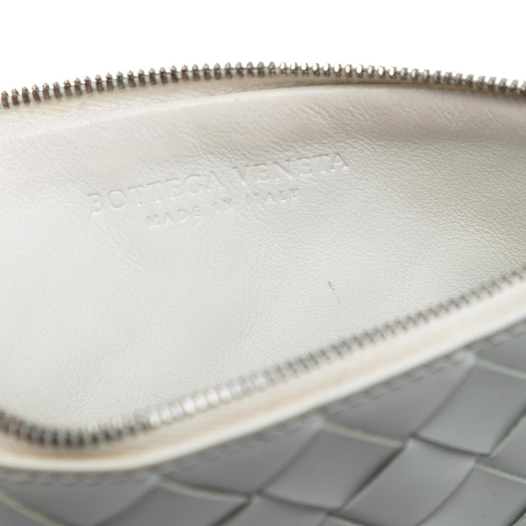 Bottega Veneta Leather Intrecciato Clutch