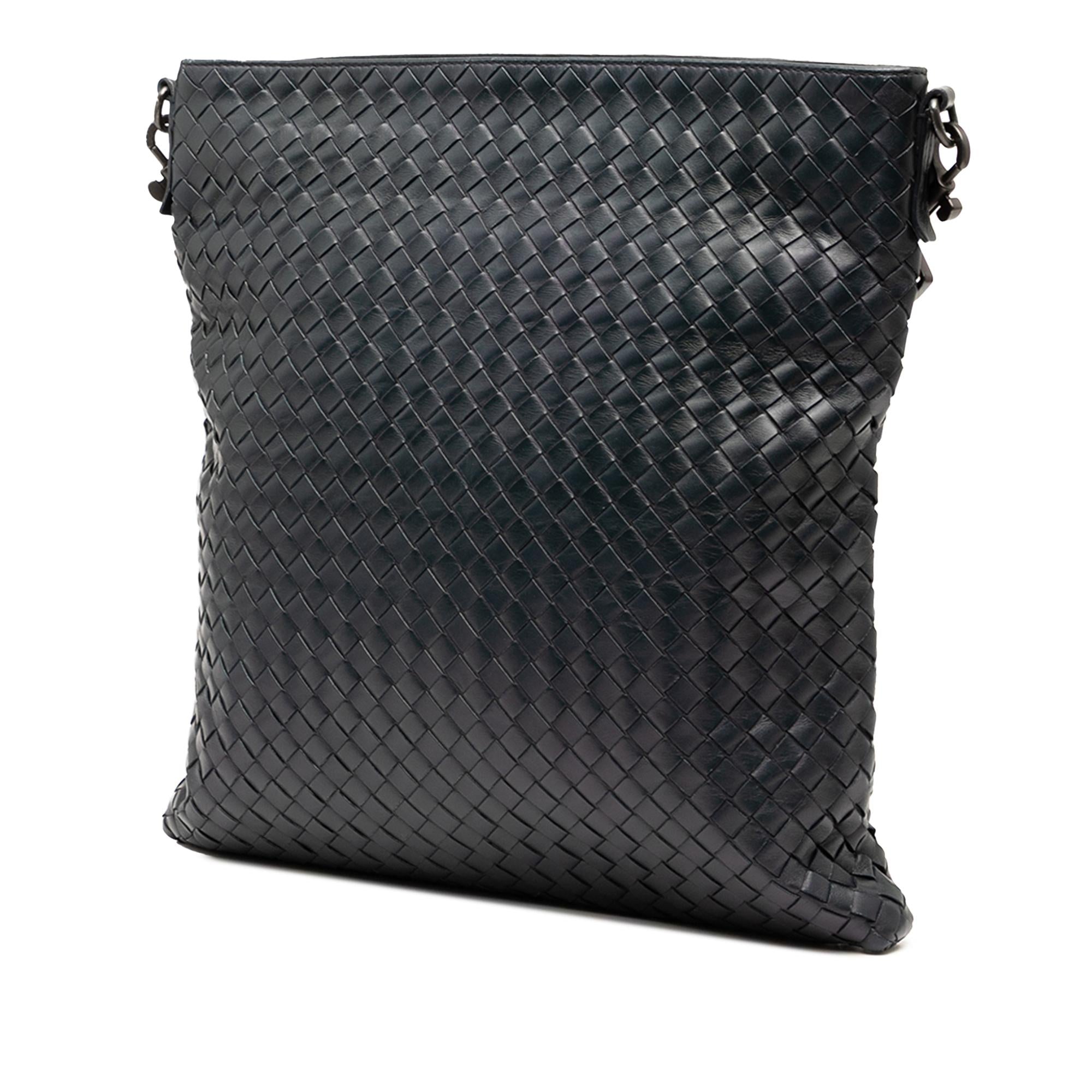 Bottega Veneta Leather Intrecciato Crossbody