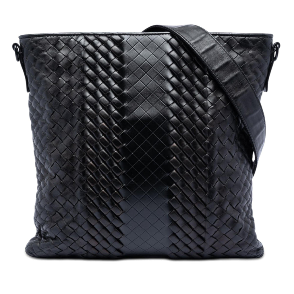 Bottega Veneta Leather Intreccio Imperatore Crossbody