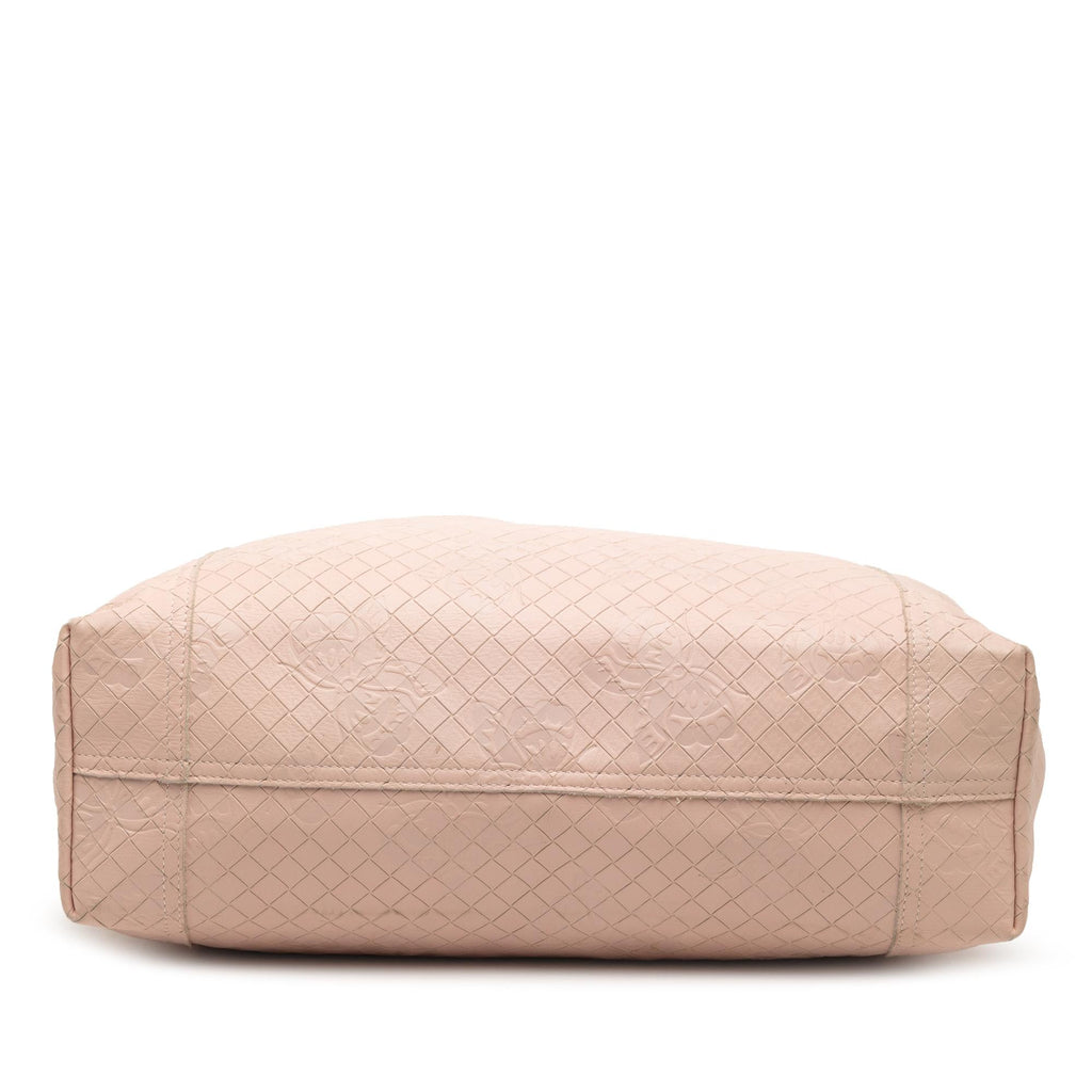 Bottega Veneta Leather Intrecciomirage Butterfly Tote