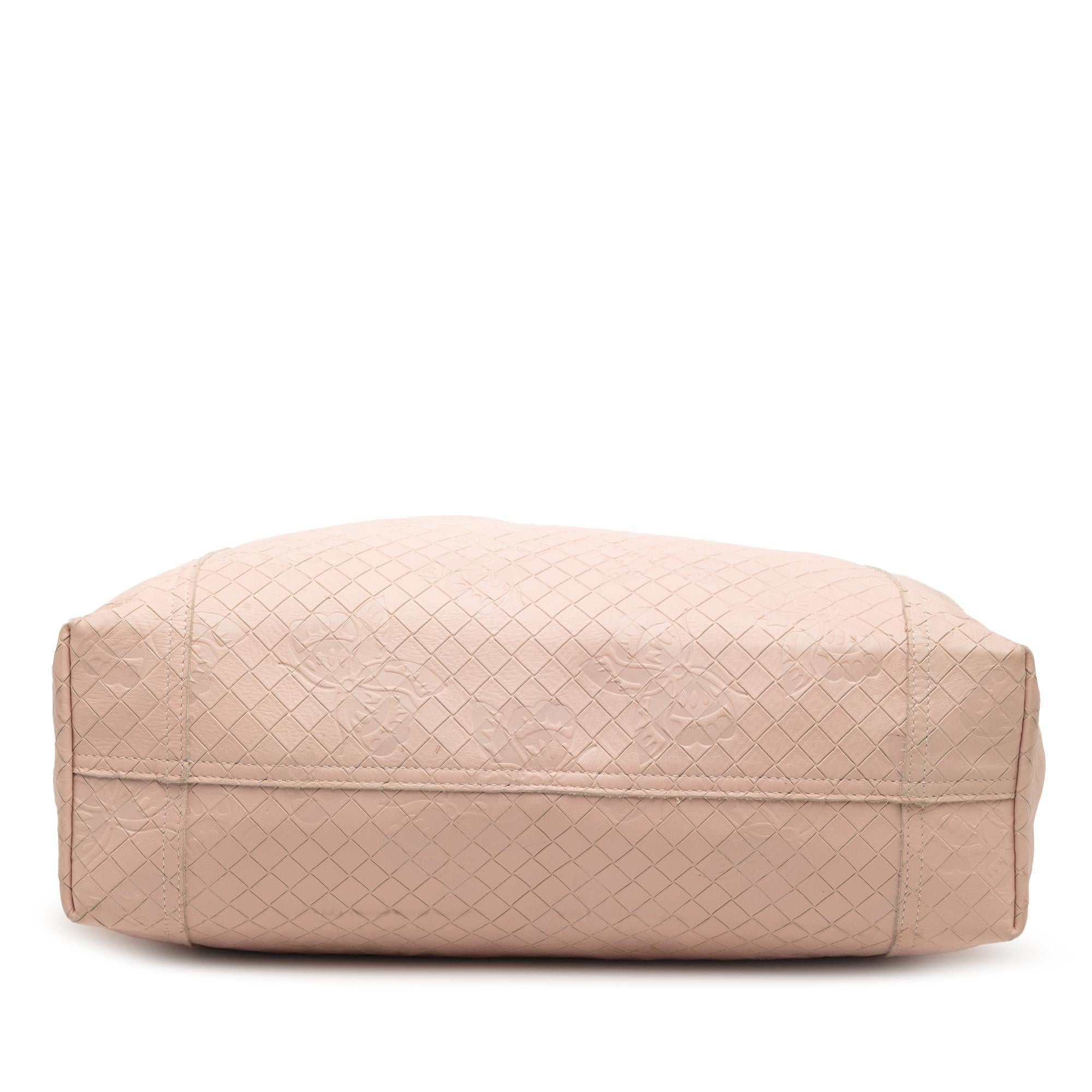 Bottega Veneta Leather Intrecciomirage Butterfly Tote