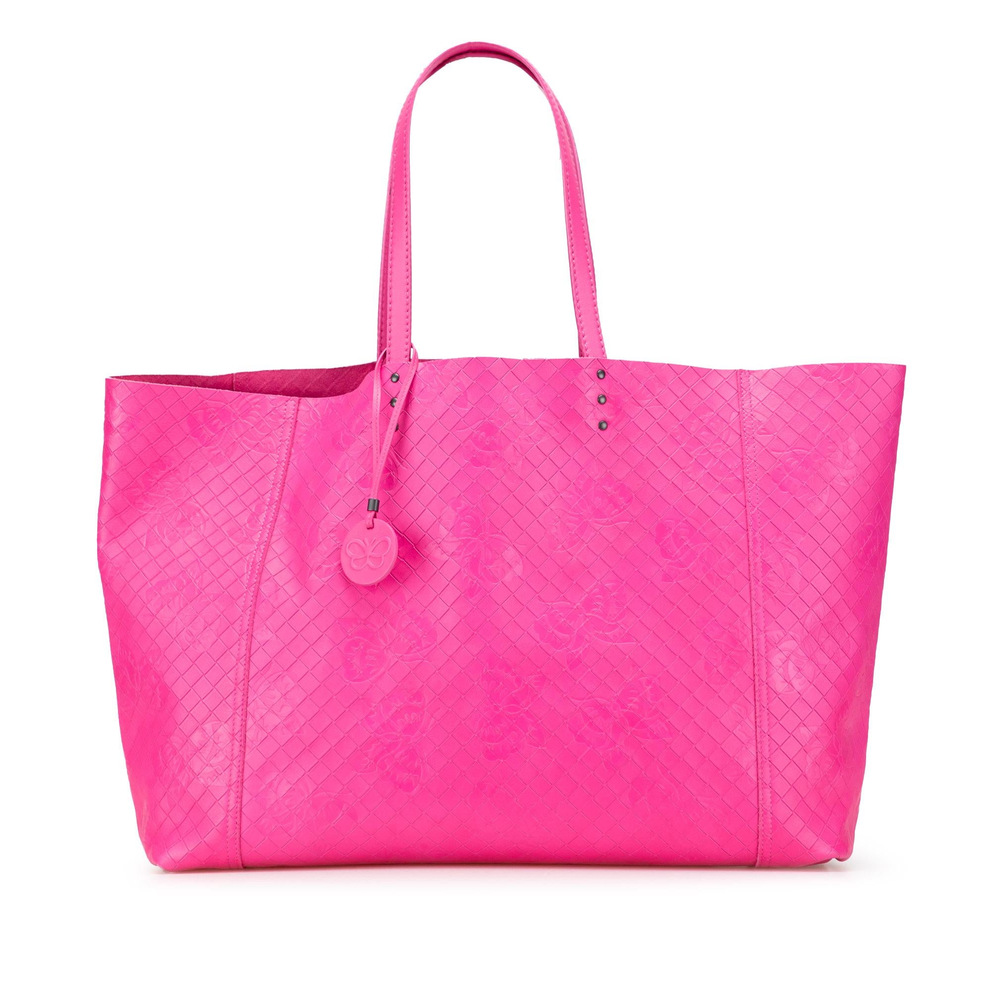 Bottega Veneta Leather Intrecciomirage Butterfly Tote