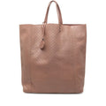 Bottega Veneta Leather Intrecciomirage Butterfly Tote