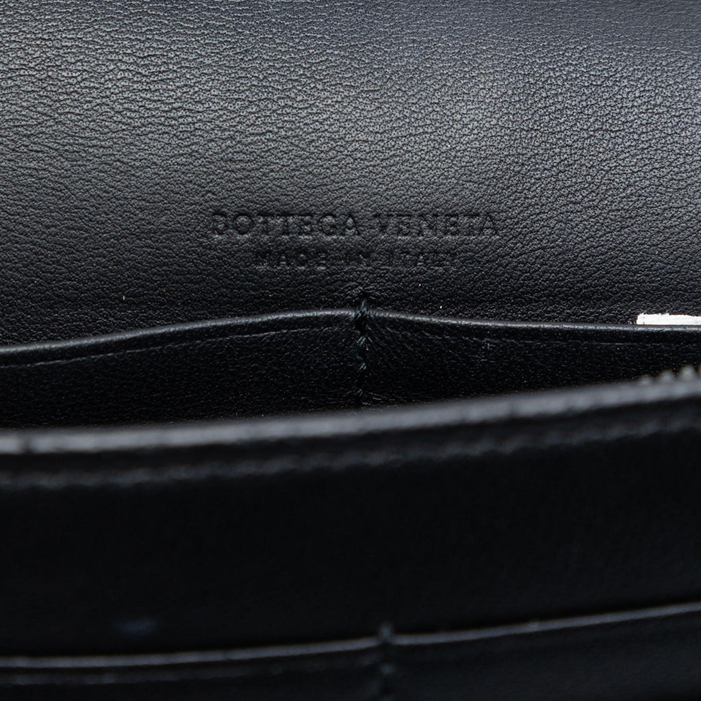Bottega Veneta Leather Studded Wallet on Chain