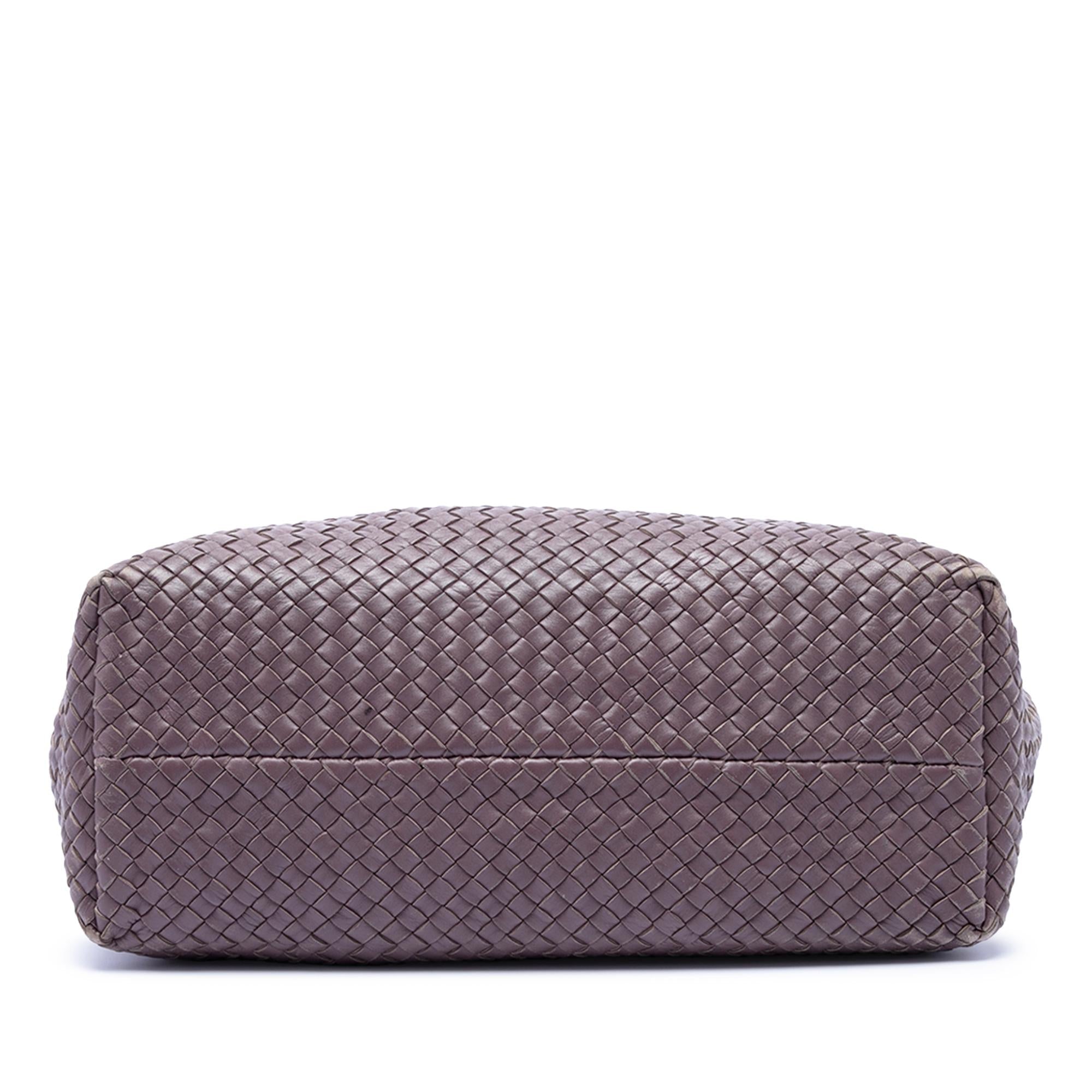Bottega Veneta Limited Edition Medium Lambskin Intreccio Cabat Tote