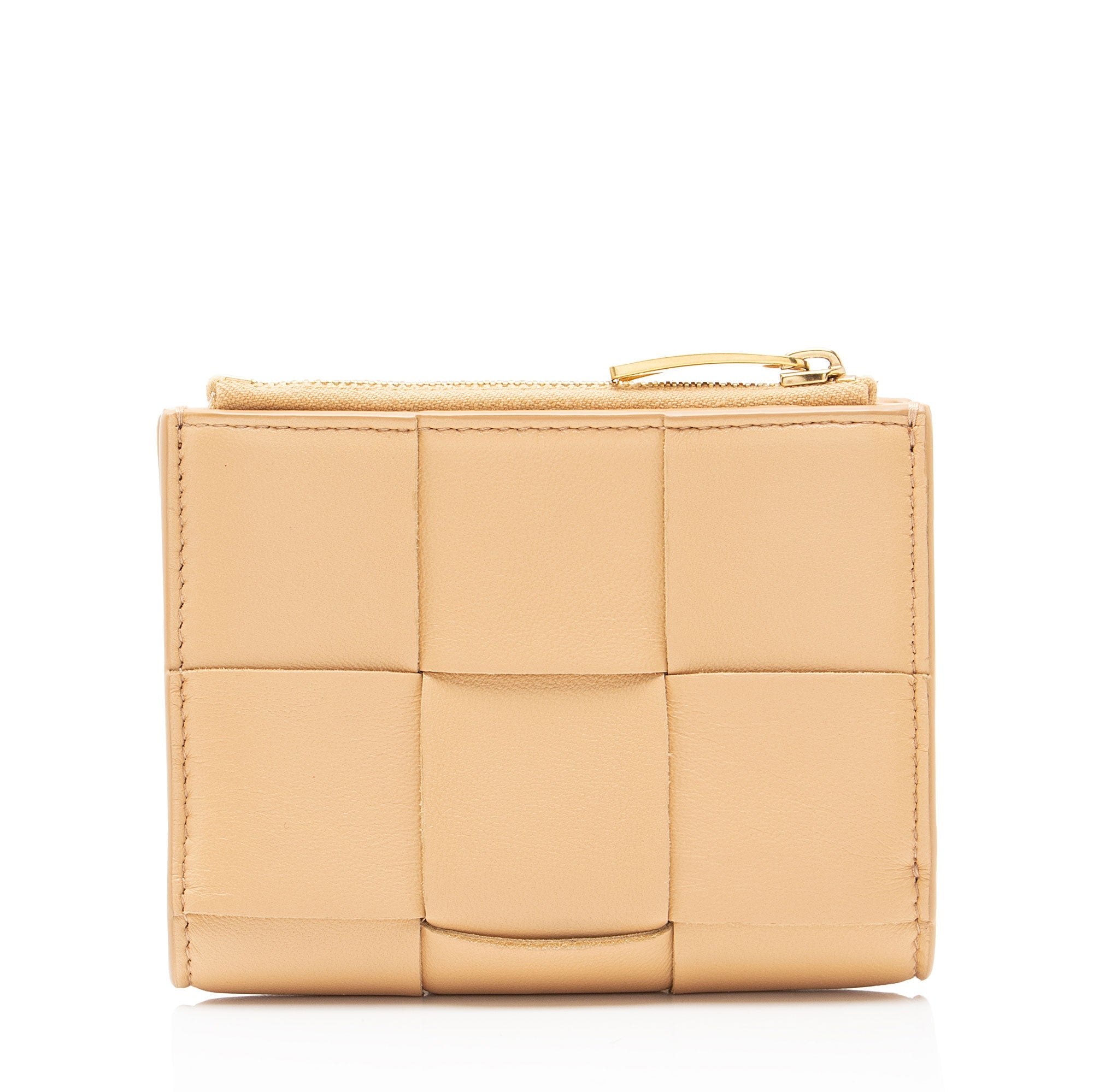 Bottega Veneta Maxi Intrecciato Compact Wallet