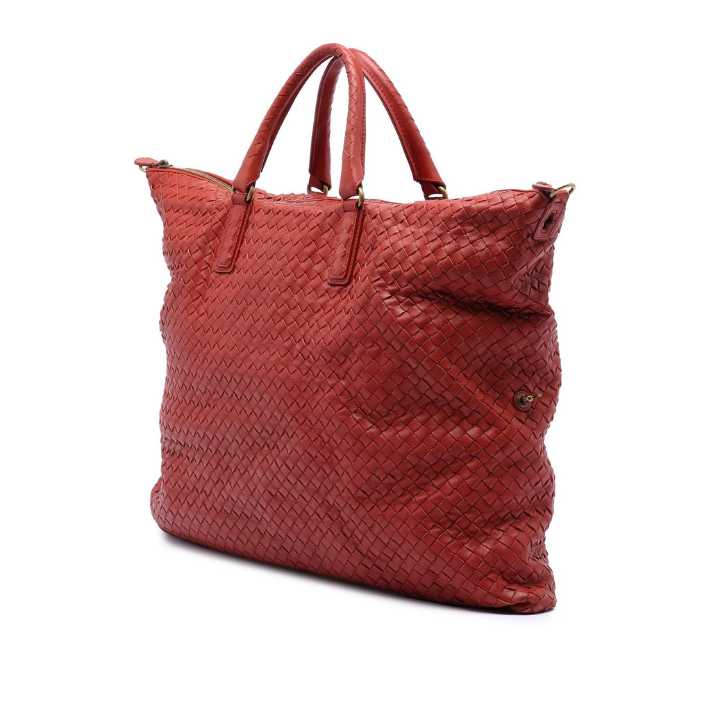 Bottega Veneta Maxi Intrecciato Nappa Convertible Satchel