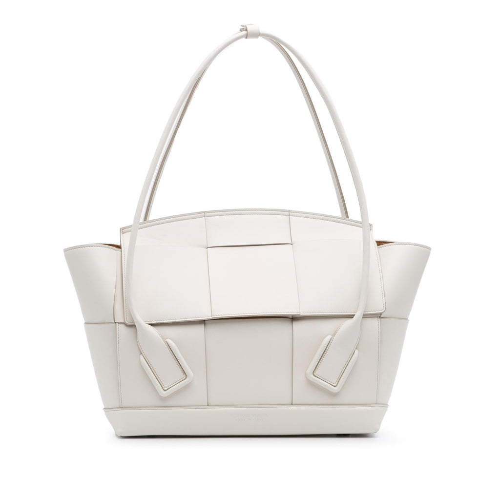 Bottega Veneta Medium Calfskin Maxi Intrecciato Arco Bag