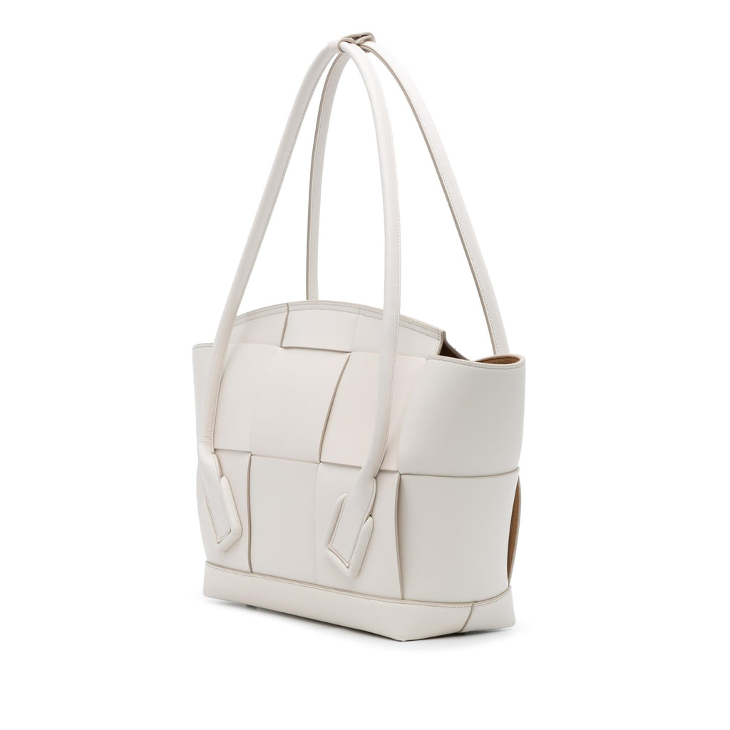 Bottega Veneta Medium Calfskin Maxi Intrecciato Arco Bag