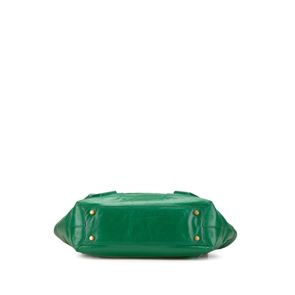 Bottega Veneta Medium Calfskin Maxi Intrecciato Arco Slouch Tote