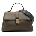 Bottega Veneta Medium Intrecciato Trimmed Nappa Piazza Satchel