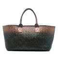 Bottega Veneta Medium Iridescent Nappa Intrecciato Cabat Tote