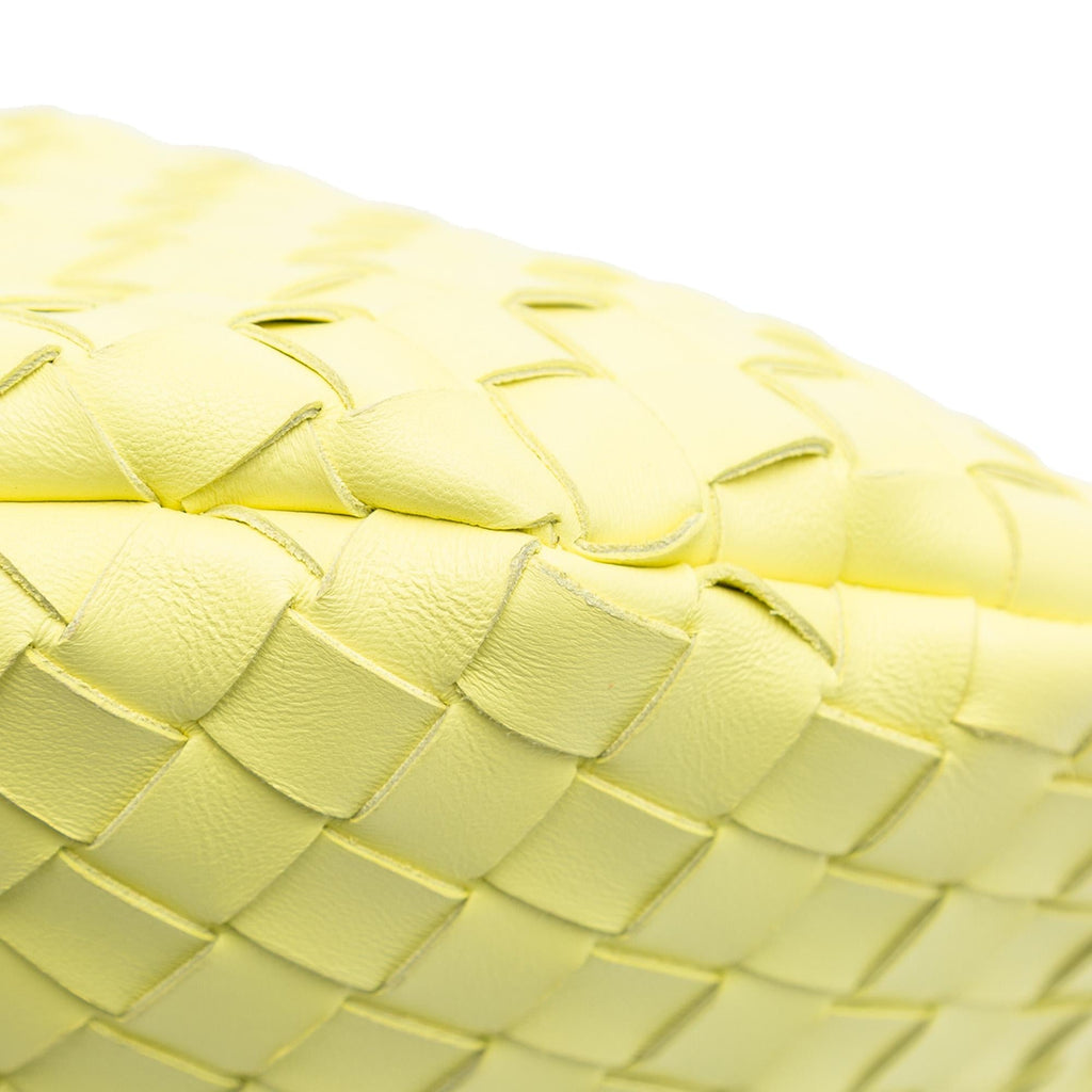 Bottega Veneta Medium Lambskin Intrecciato Turn Pouch