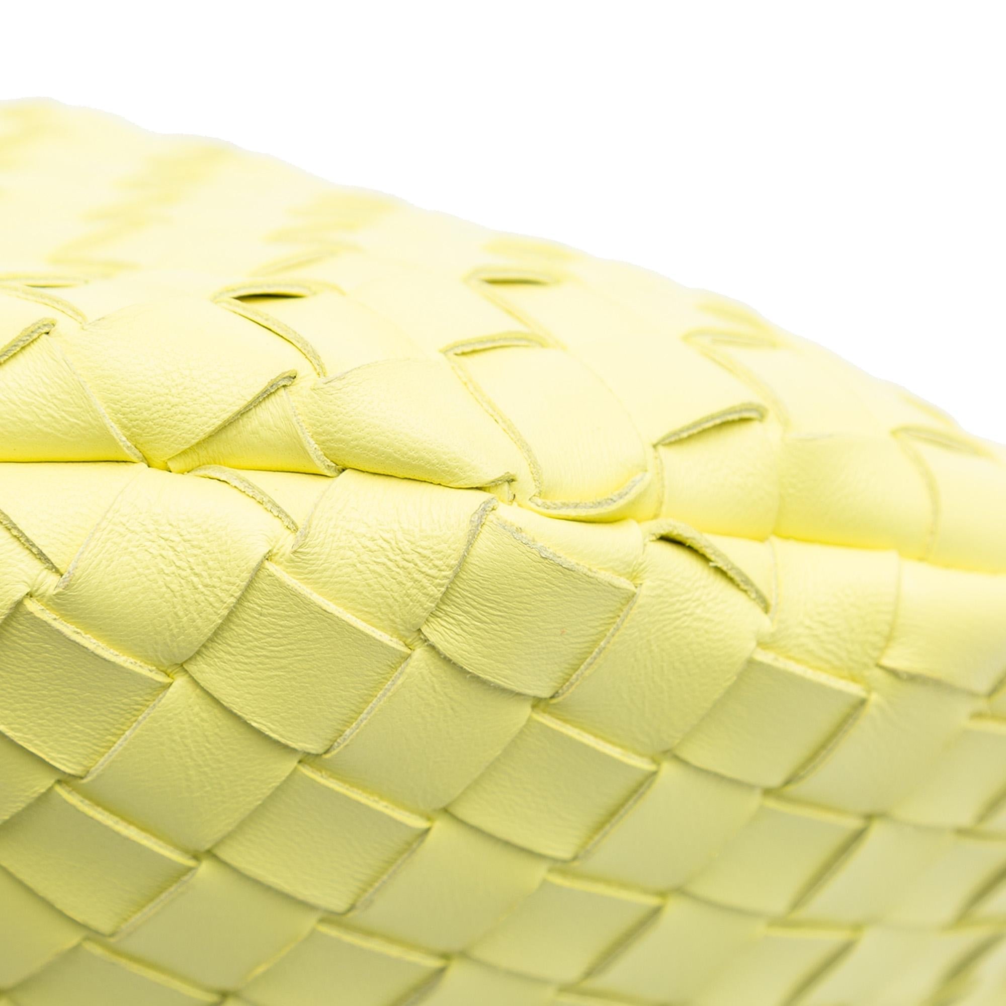 Bottega Veneta Medium Lambskin Intrecciato Turn Pouch