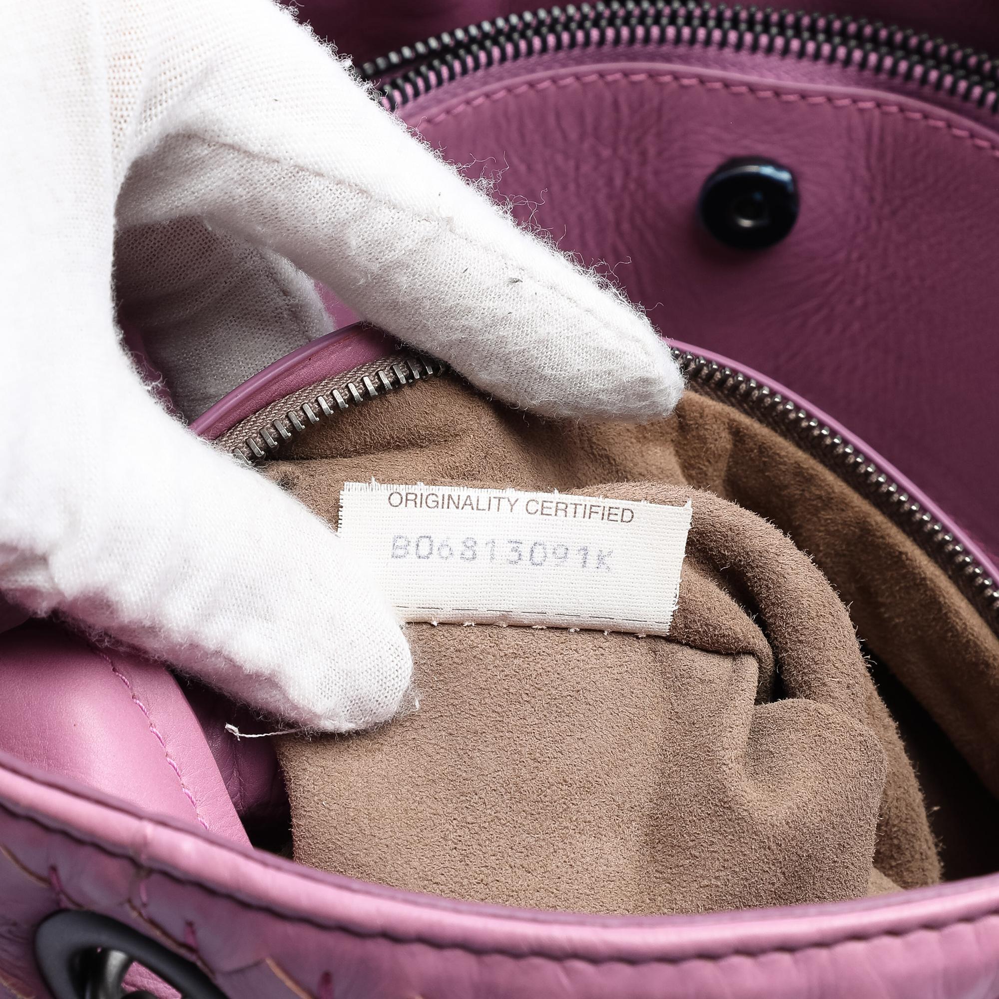 Bottega Veneta Medium Nappa Intrecciato Boutis Double Chain Tote