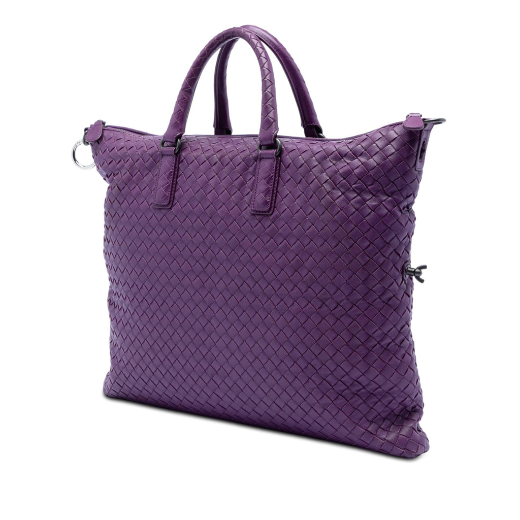 Bottega Veneta Medium Nappa Intrecciato Convertible Tote