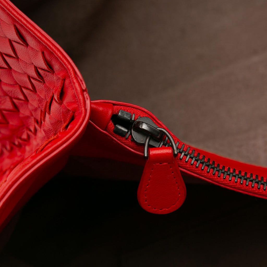 Bottega Veneta Medium Nappa Intrecciato Double Chain Tote