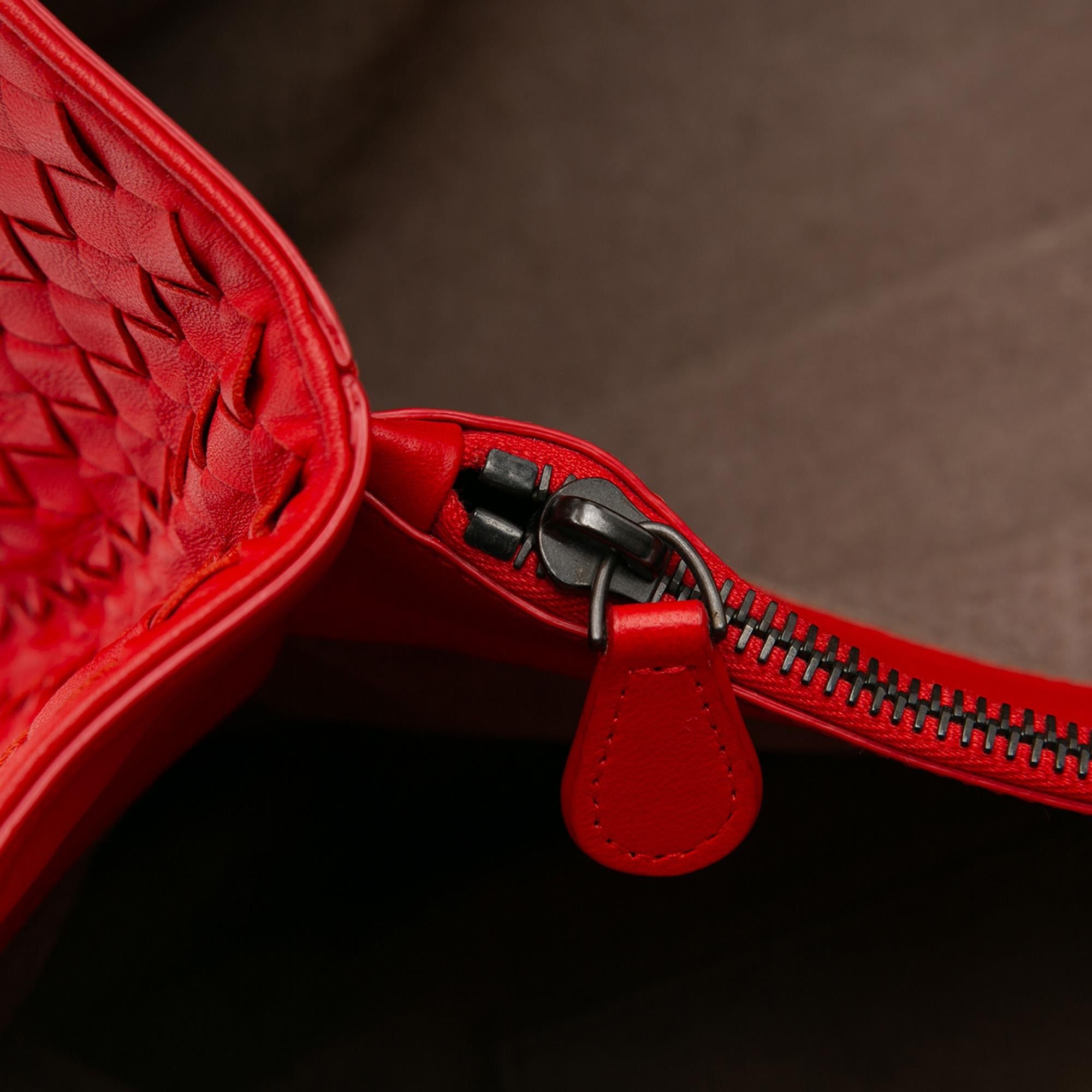 Bottega Veneta Medium Nappa Intrecciato Double Chain Tote