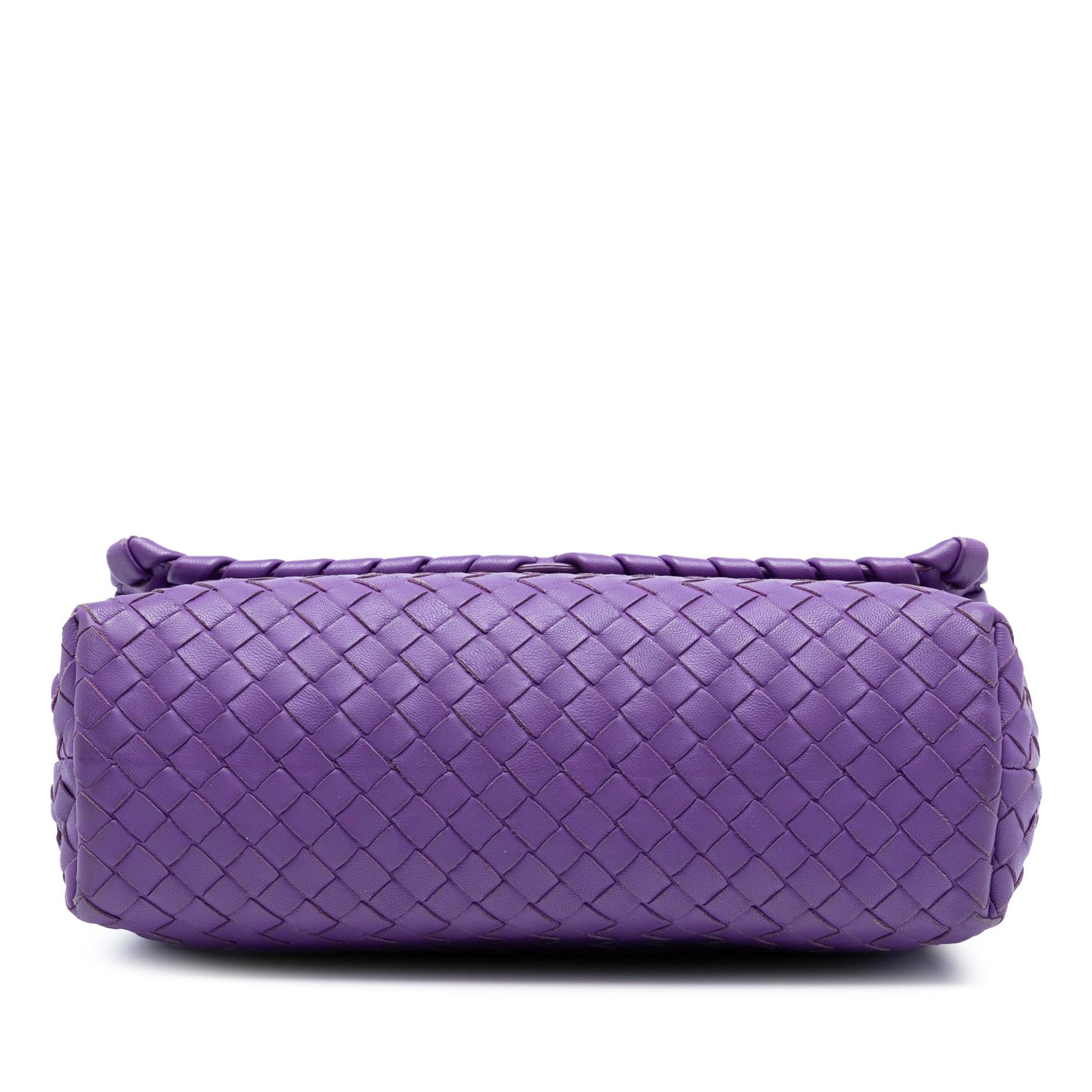 Bottega Veneta Medium Nappa Intrecciato Olimpia Shoulder Bag