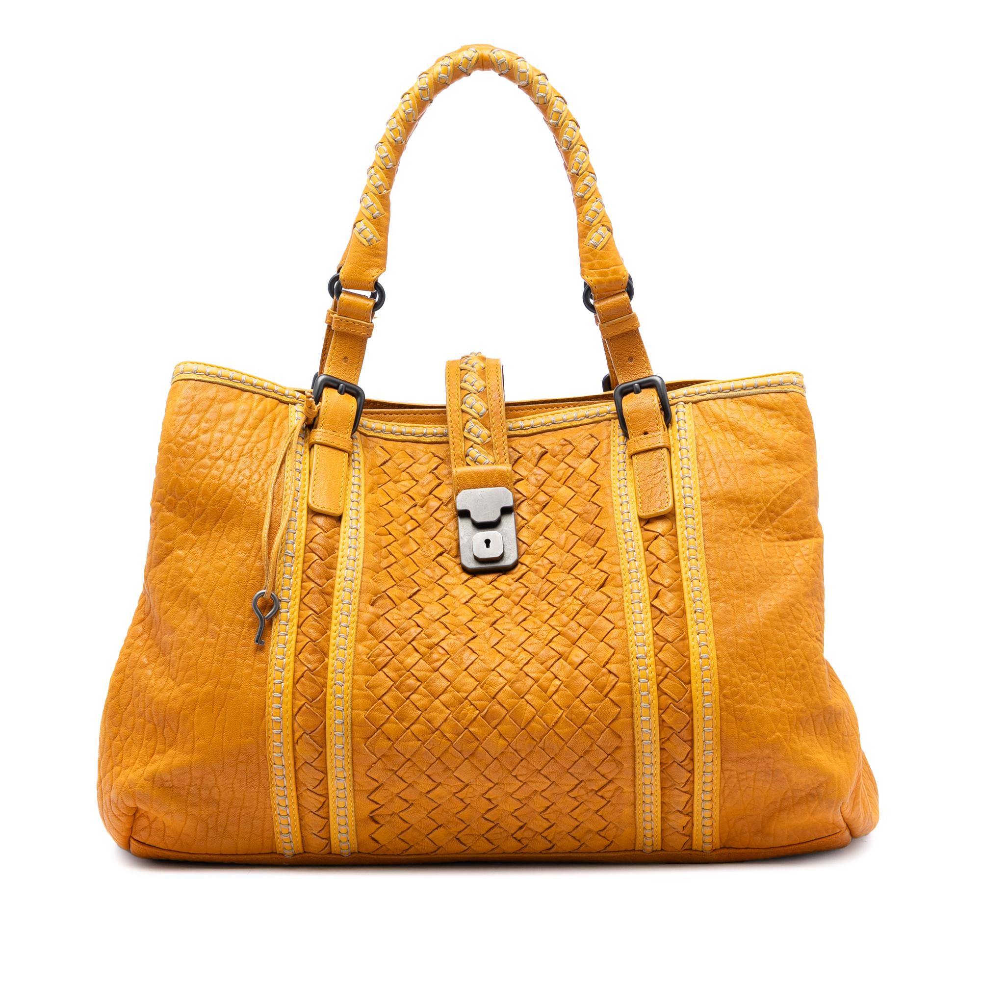 Bottega Veneta Medium Nappa Intrecciato Punto Mocassino Roma Tote
