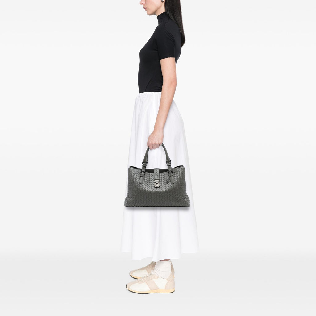 Bottega Veneta Medium Nappa Intrecciato Roma Tote