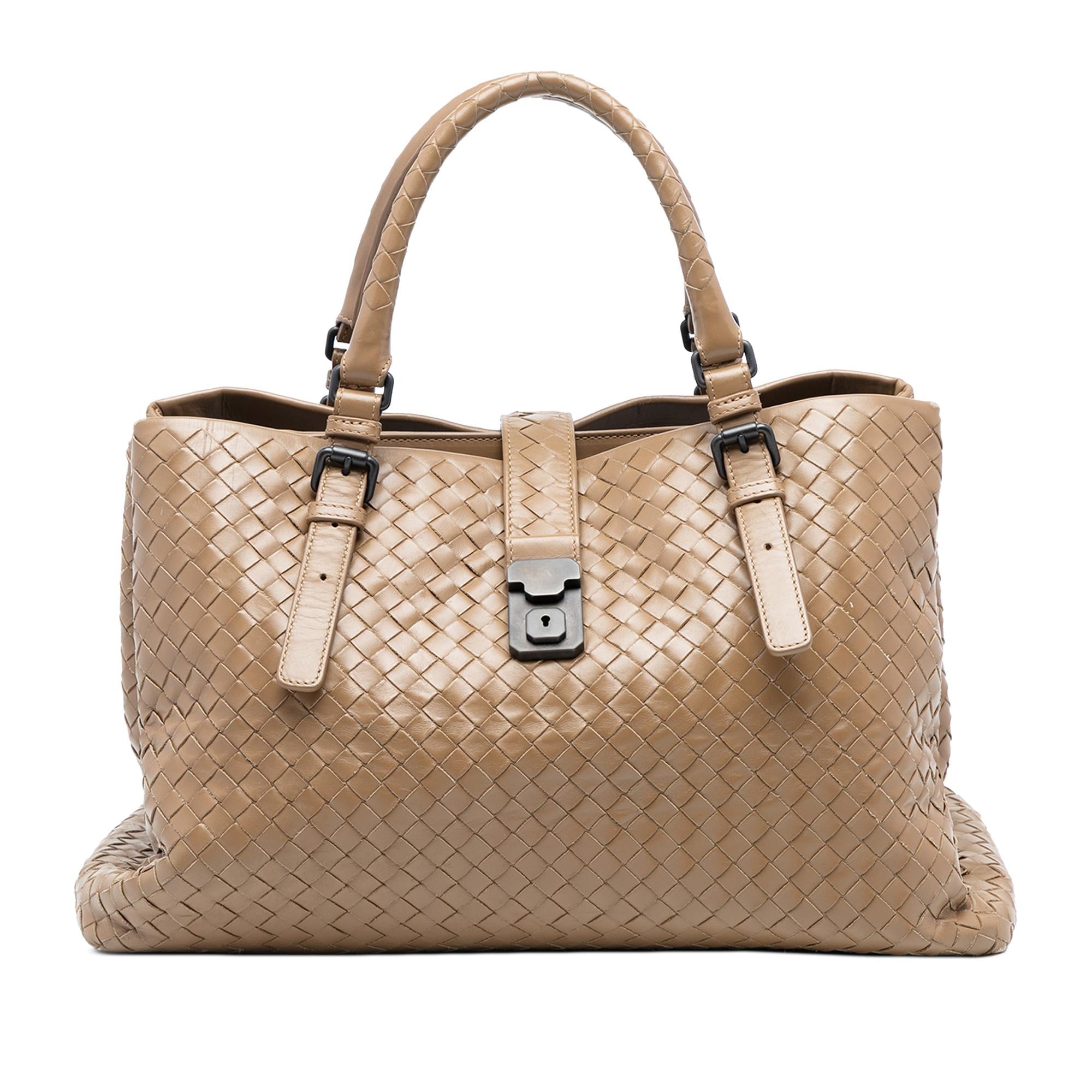 Bottega Veneta Medium Nappa Intrecciato Roma Tote