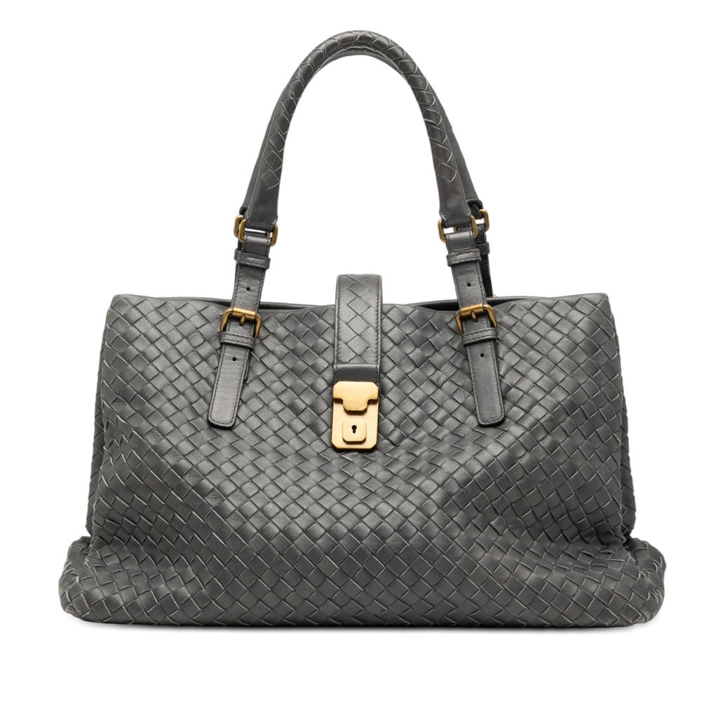 Bottega Veneta Medium Nappa Intrecciato Roma Tote