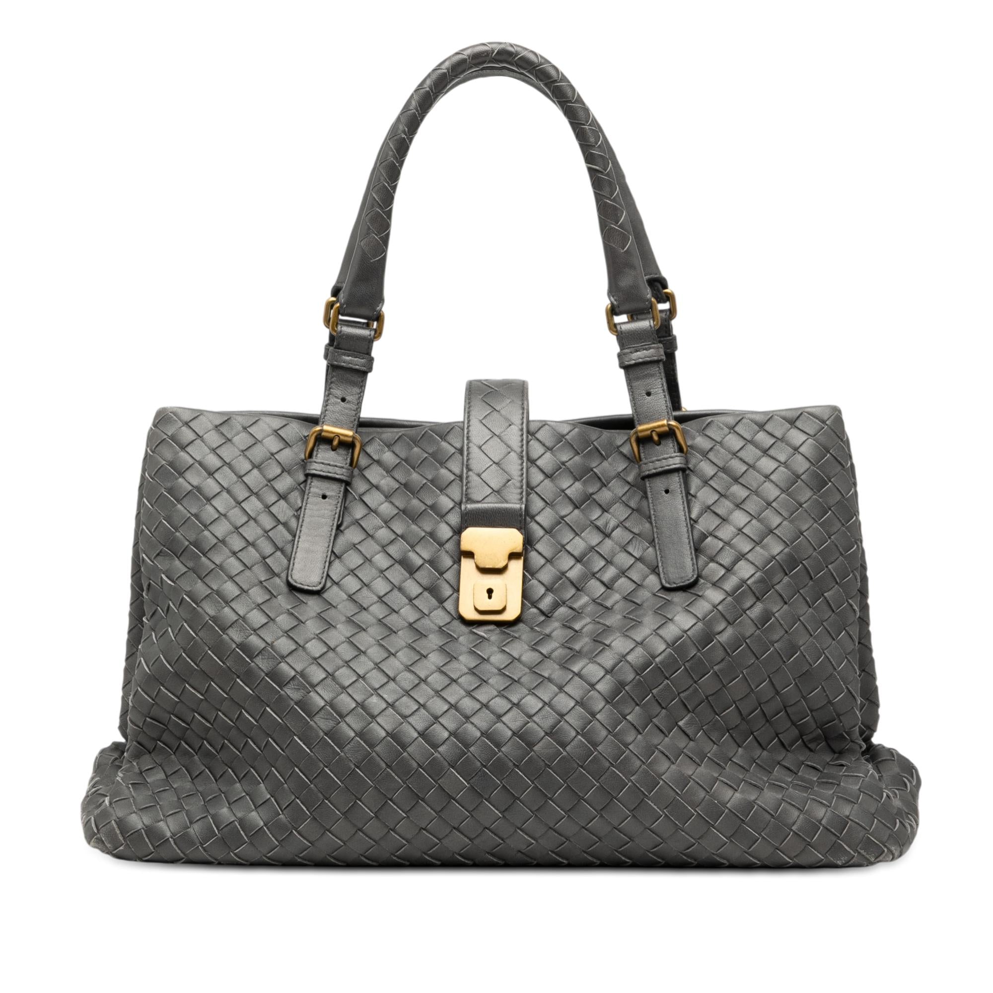 Bottega Veneta Medium Nappa Intrecciato Roma Tote
