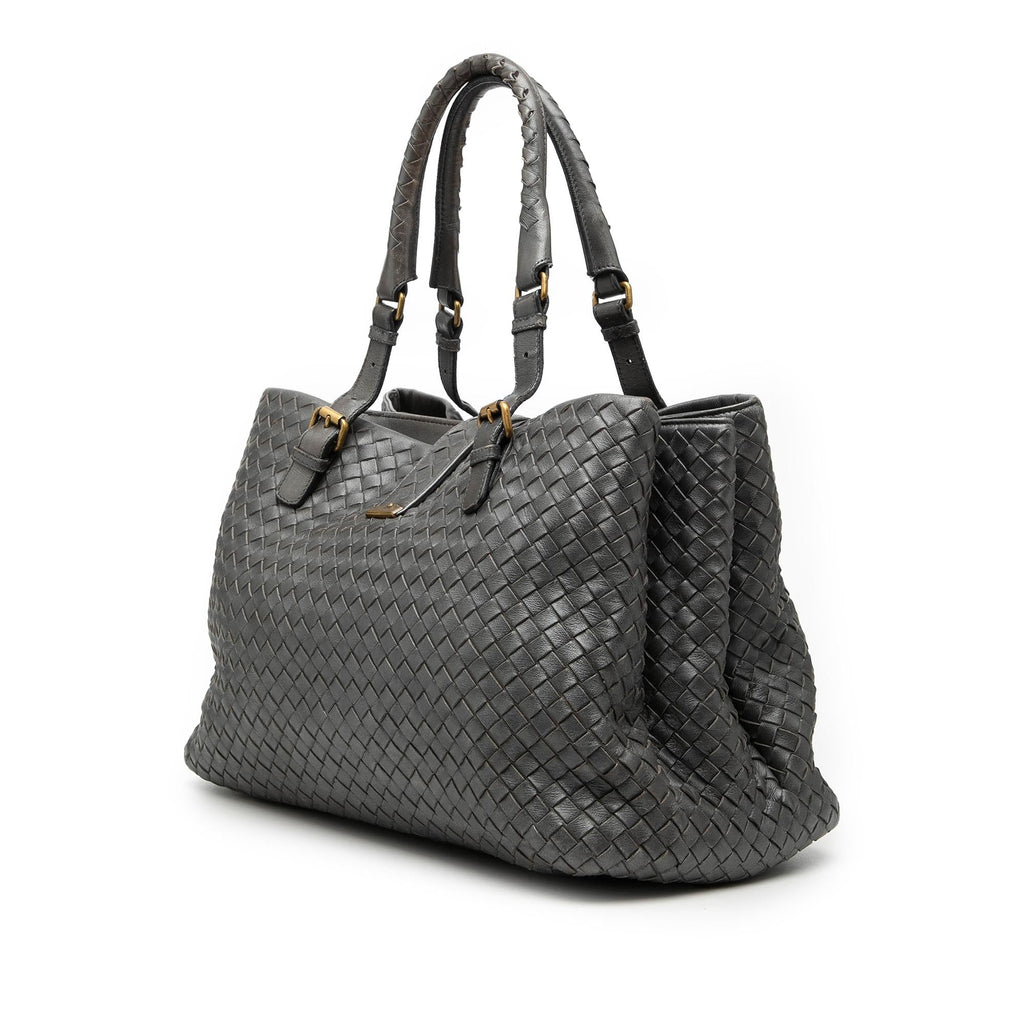Bottega Veneta Medium Nappa Intrecciato Roma Tote