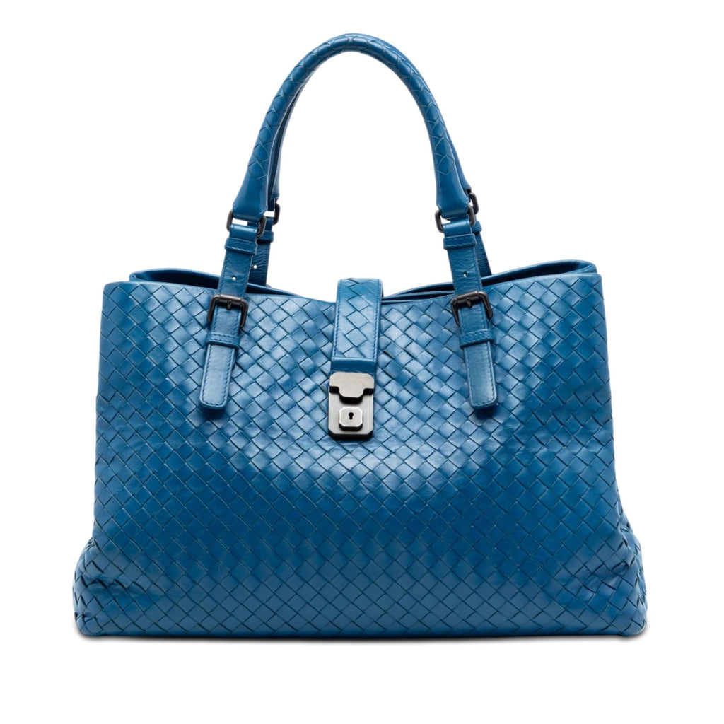 Bottega Veneta Medium Nappa Intrecciato Roma Tote