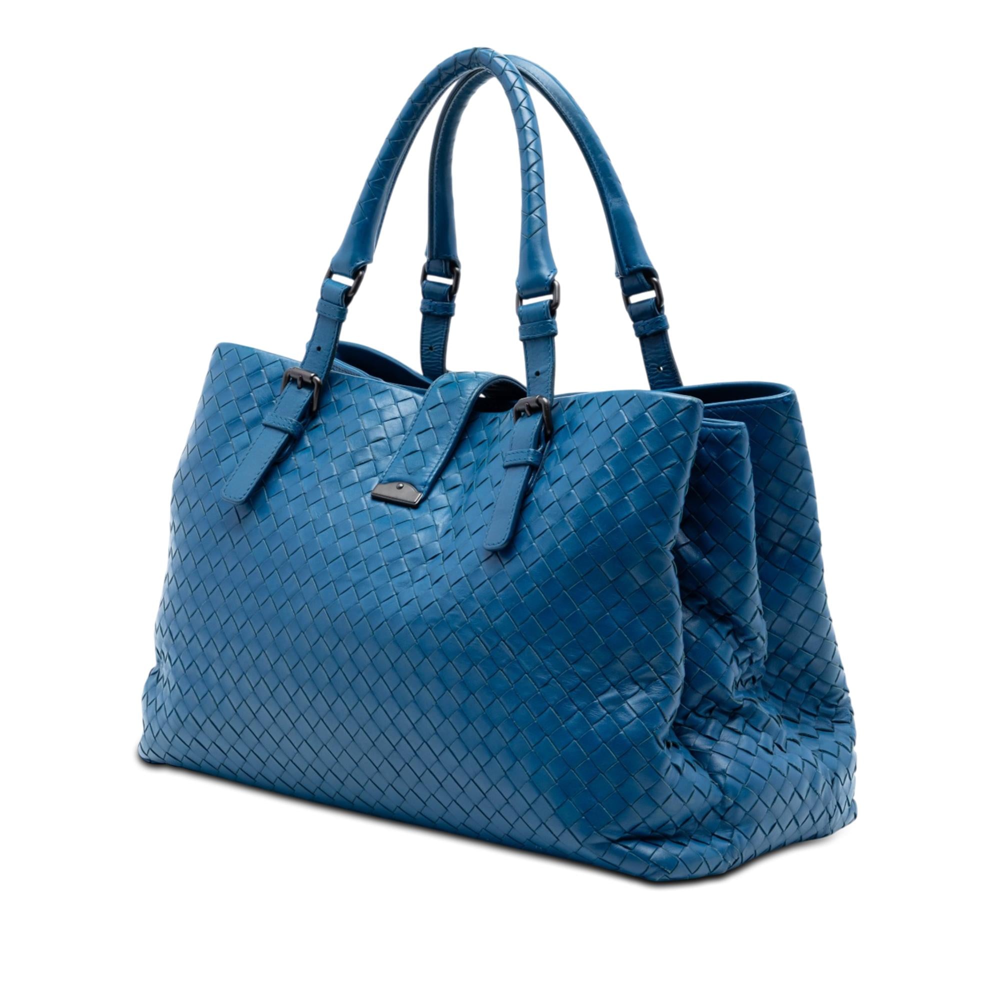 Bottega Veneta Medium Nappa Intrecciato Roma Tote