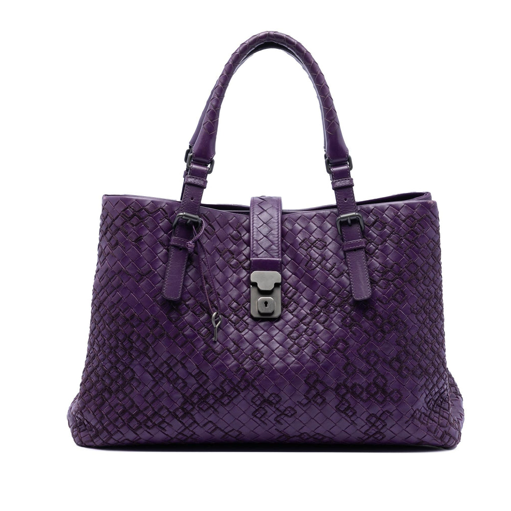 Bottega Veneta Medium Nappa Intrecciato Roma Tote
