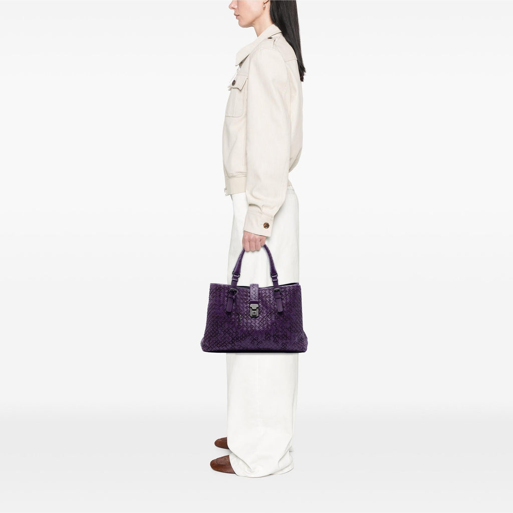 Bottega Veneta Medium Nappa Intrecciato Roma Tote