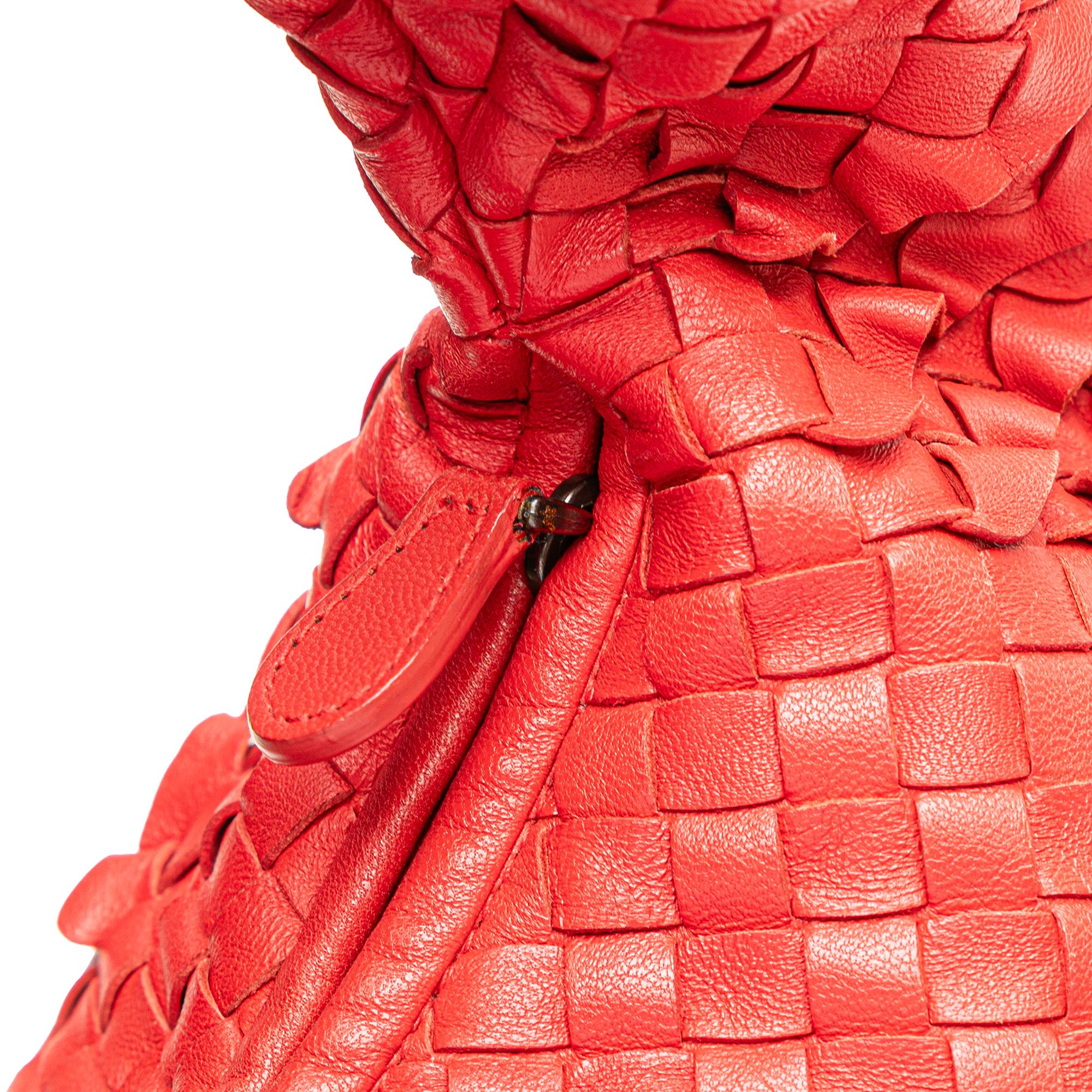 Bottega Veneta Medium Nappa Intrecciato Ruffle Veneta Hobo