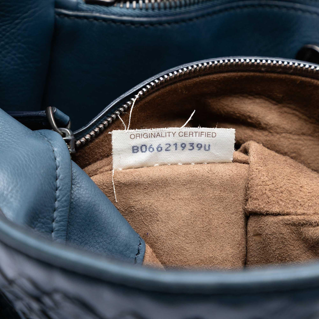 Bottega Veneta Medium Nappa Intrecciato Stitched Double Chain Tote