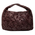 Bottega Veneta Medium Velvet Speckled Nappa Intrecciato Veneta Hobo