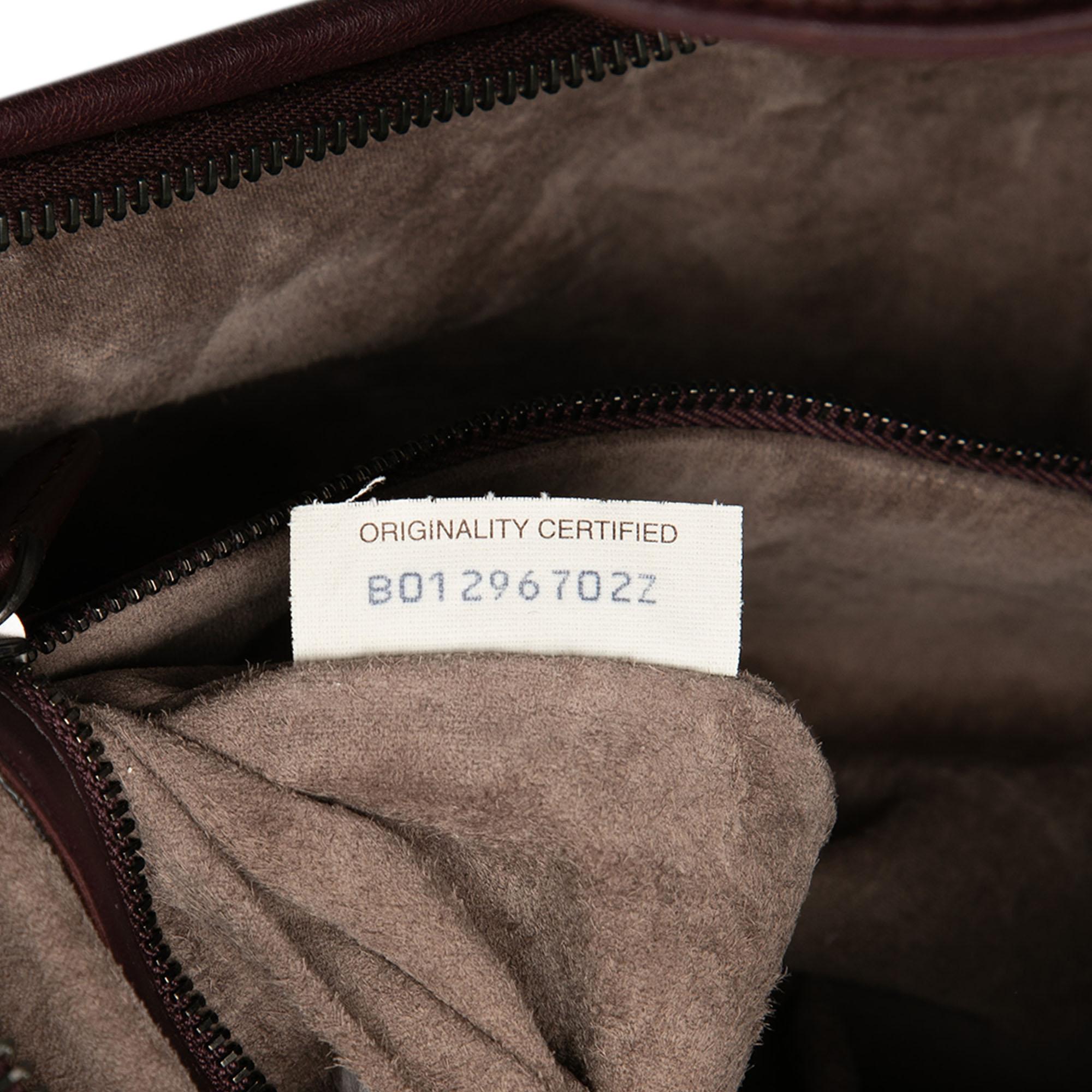 Bottega Veneta Medium Velvet Speckled Nappa Intrecciato Veneta Hobo