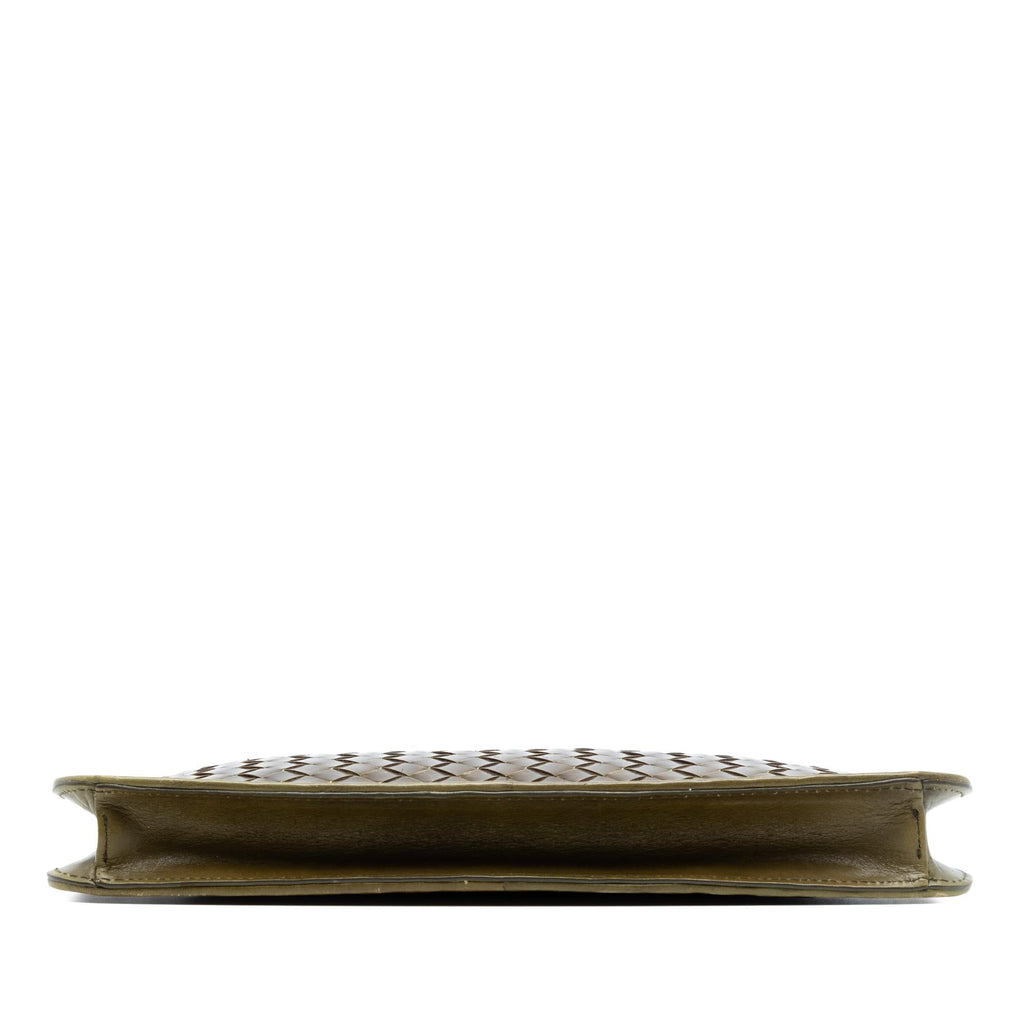 Bottega Veneta Metallic Nappa Intrecciato Shoulder Bag