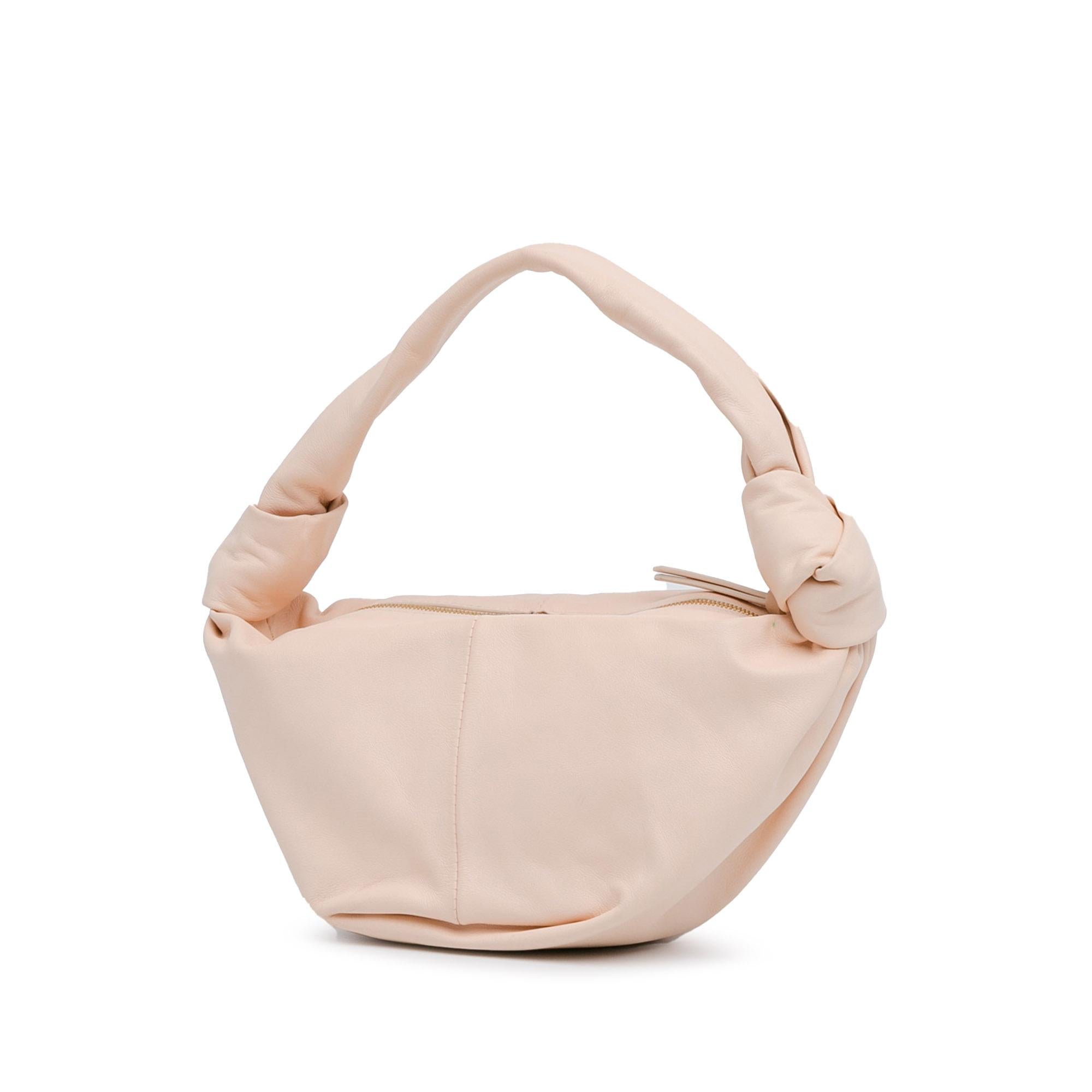 Bottega Veneta Mini Calfskin Double Knot (SHG-XuOrRC)