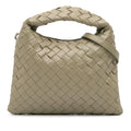Bottega Veneta Mini Calfskin Intrecciato Hop Satchel