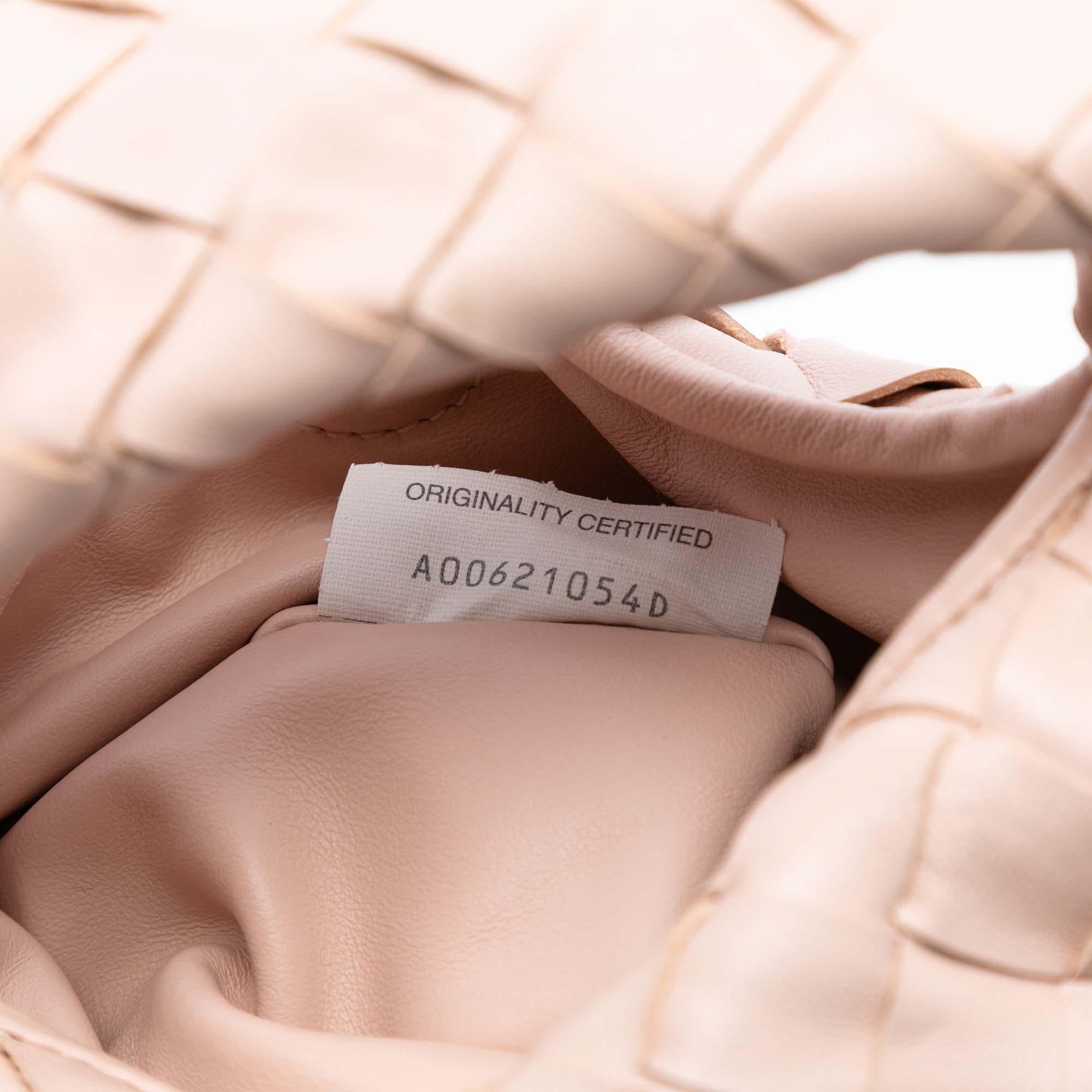 Bottega Veneta Mini Calfskin Intrecciato Hop Satchel