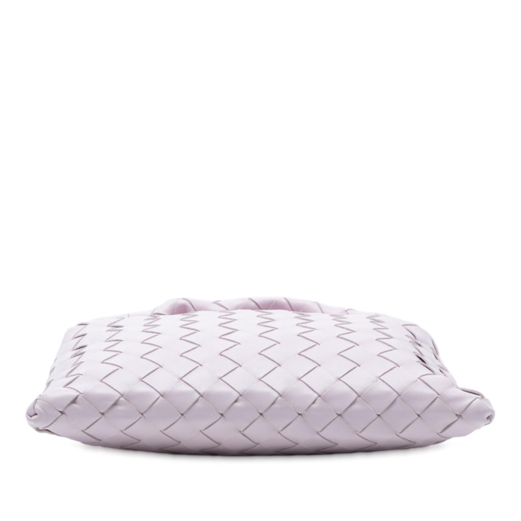 Bottega Veneta Mini Calfskin Intrecciato Hop Satchel