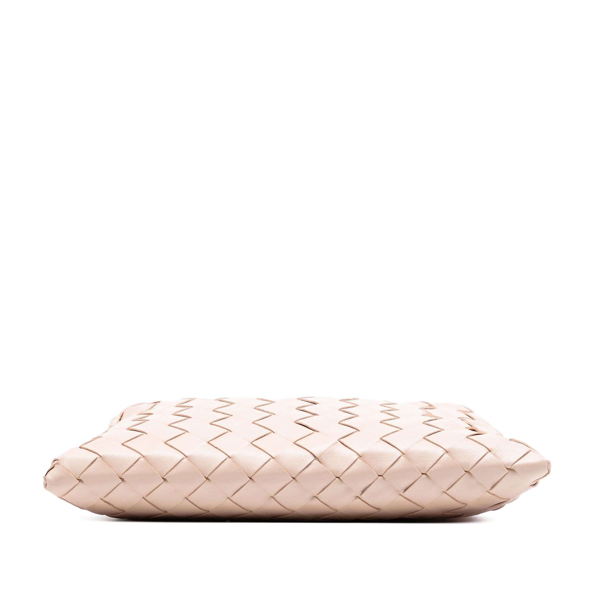 Bottega Veneta Mini Calfskin Intrecciato Hop Satchel