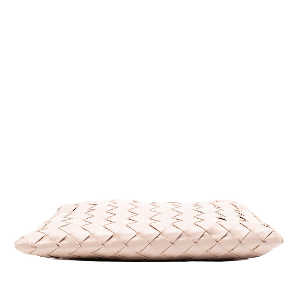 Bottega Veneta Mini Calfskin Intrecciato Hop Satchel