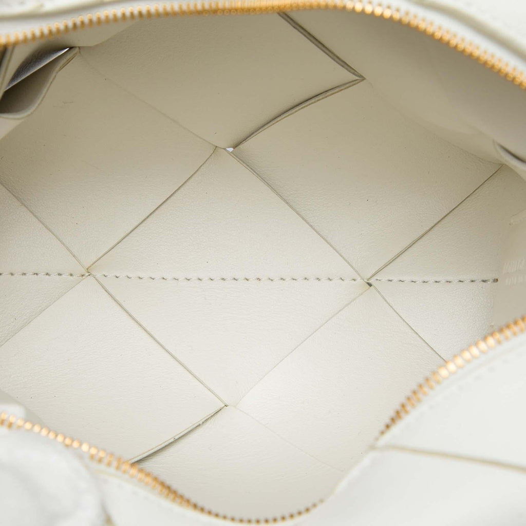 Bottega Veneta Mini Lambskin Intrecciato Cassette Camera Bag