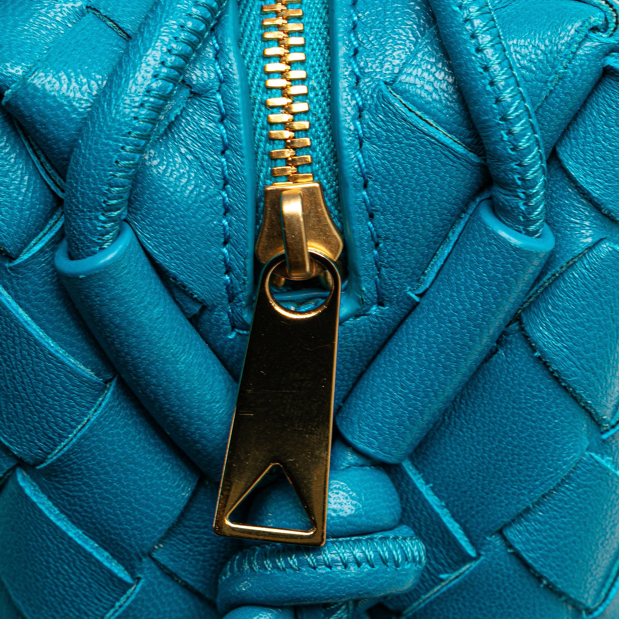Bottega Veneta Mini Lambskin Intrecciato Loop Camera Bag