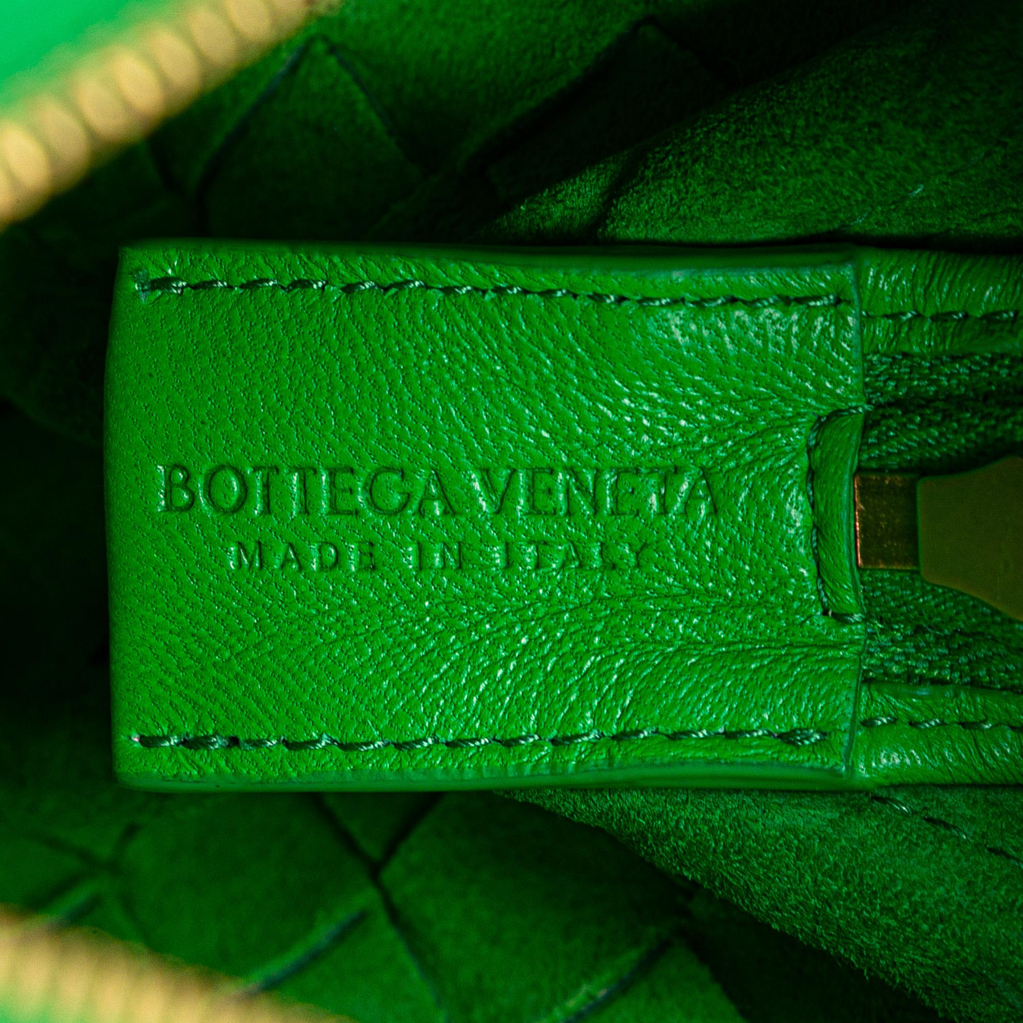 Bottega Veneta Mini Lambskin Intrecciato Loop Camera Bag
